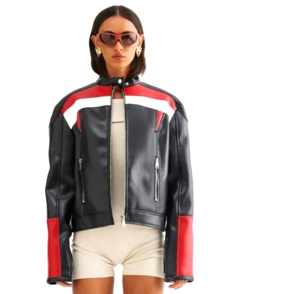 Top Model Biker Jacket - Picture 1 of 1